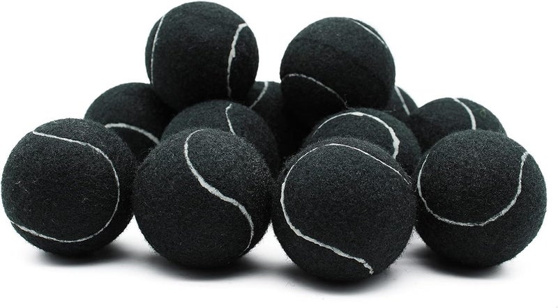 Magicorange Tennis Balls, 12 Pack Advanced Training Tennis Balls Practice Balls, Come with Mesh Bag for Easy Transport, Good for Beginner Training Ball - Image 3